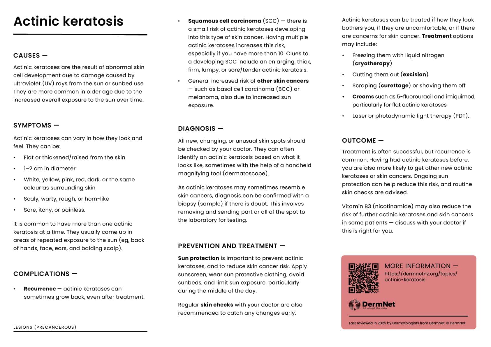 Actinic keratosis