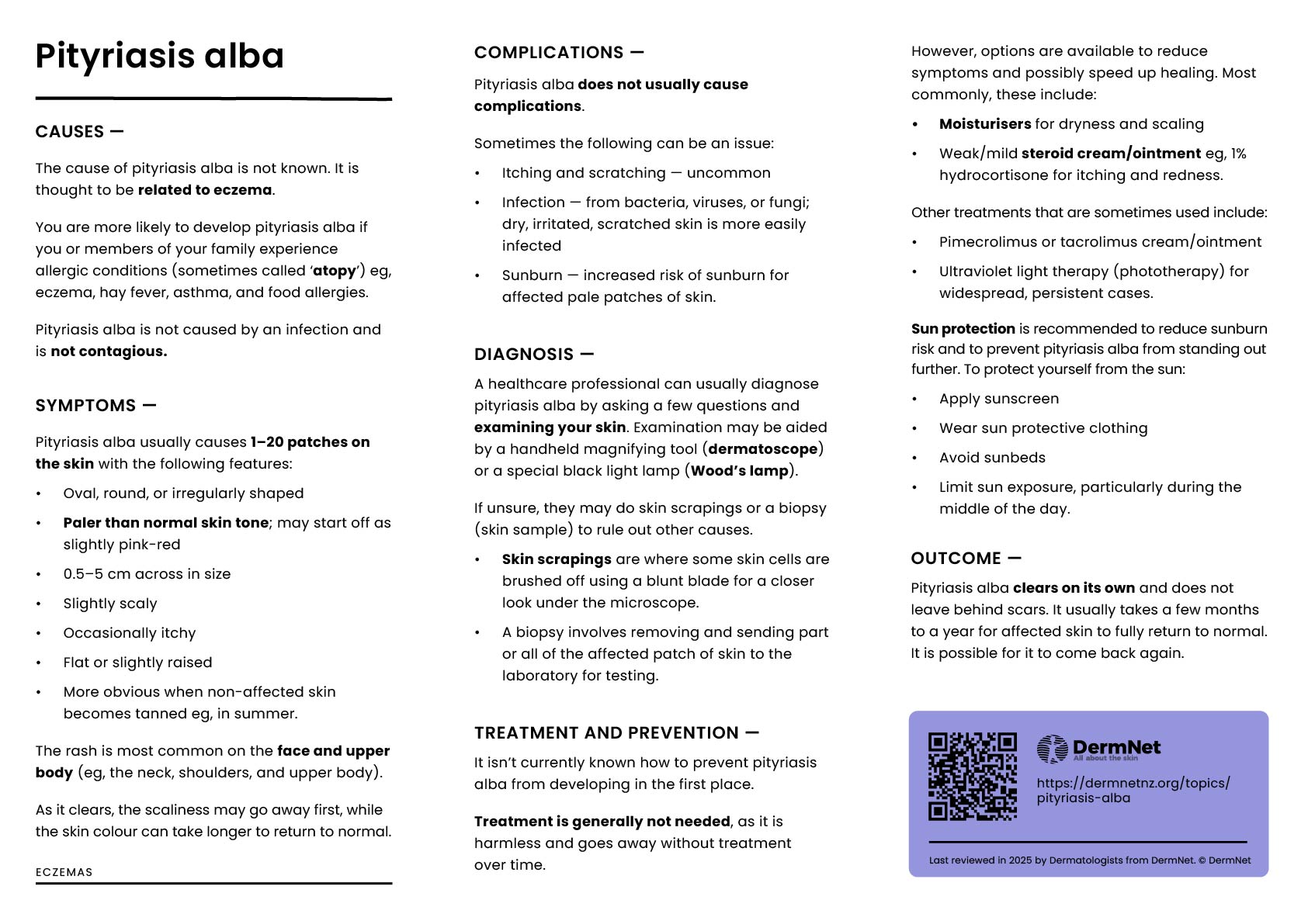 Pityriasis alba